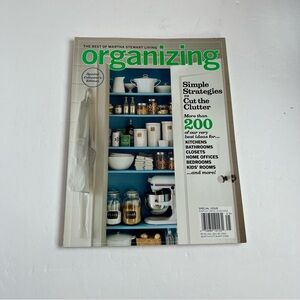 The Best of Martha Stewart Living: Organizing Softcover Book Special Edition